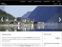 Tablet Screenshot of kattfjord-nytt.no
